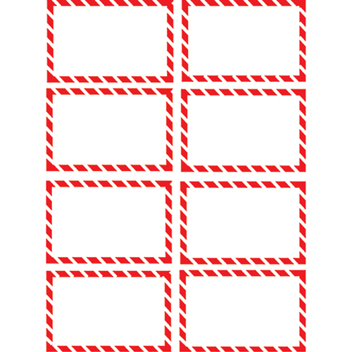 WHMIS Labels 100/Box, Vinyl, Sheet, 2-3/4" L x 4-1/4" W Haskins Industrial Inc.