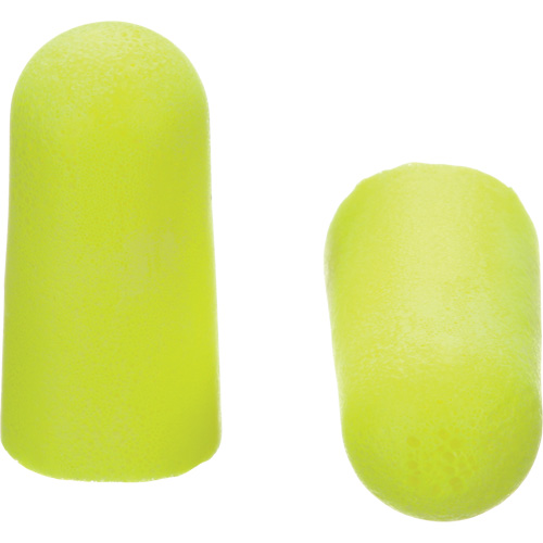 Bouchons d'oreilles n&eacute;on jaune E-A-Rsoft, Vrac - Sac en poly Haskins Industrial Inc.