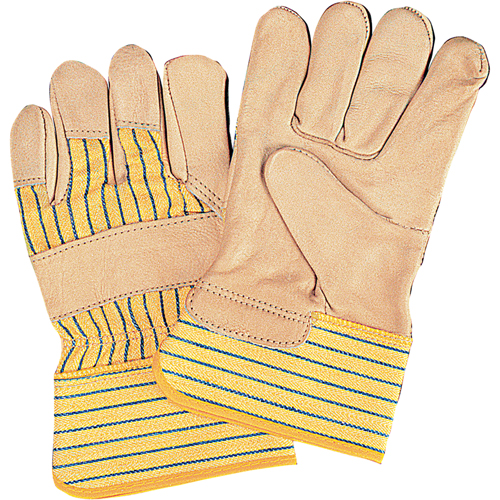 Standard-Duty Dry-Palm Fitters Gloves, Ladies, Grain Cowhide Palm, Cotton Inner Lining Haskins Industrial Inc.