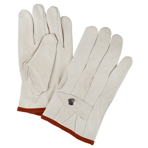 Standard-Duty Ropers Gloves, Small, Grain Cowhide Palm Haskins Industrial Inc.