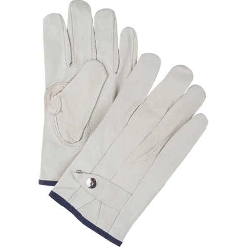 Standard-Duty Ropers Gloves, X-Large, Grain Cowhide Palm Haskins Industrial Inc.