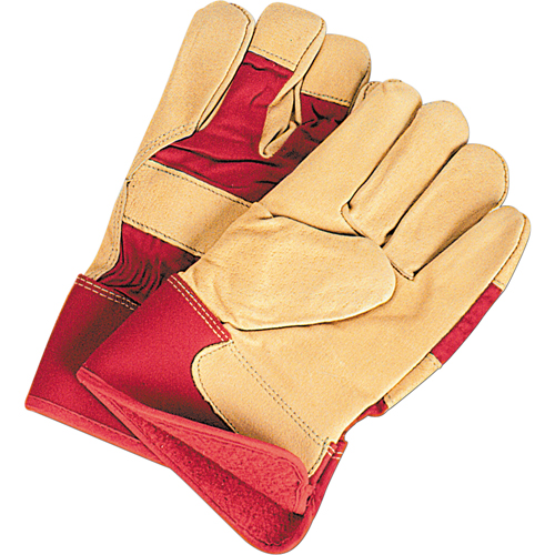 Superior Warmth Winter-Lined Fitters Gloves, Large, Grain Pigskin Palm, Thinsulate Inner Lining Haskins Industrial Inc.