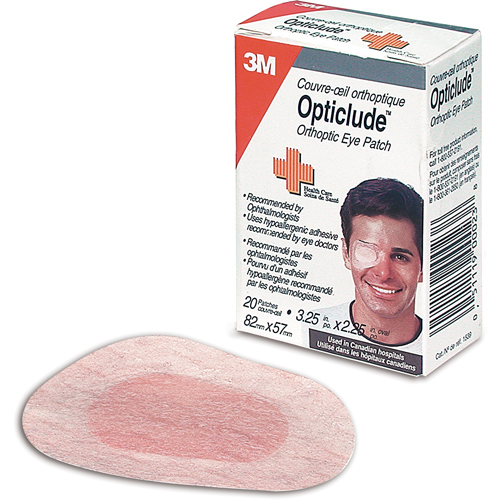 3MTM OpticludeTM Orthoptic Patch, Eye, Class 1 Haskins Industrial Inc.