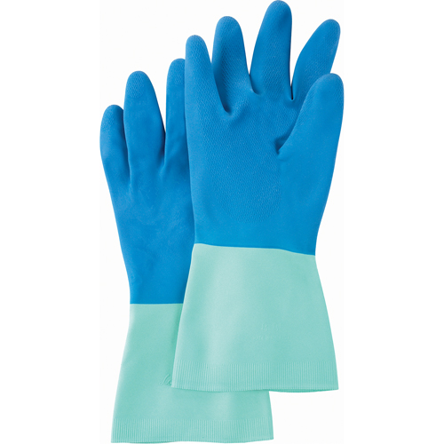 Gants Protector, Taille Grand/8/8,5, 13" lo, Nitrile/Latex de caoutchouc, Doublure en Ouat&eacute;e, 28 mils Haskins Industrial Inc.