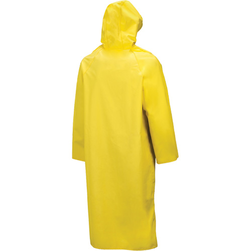 Hurricane Flame Retardant/Oil Resistant Rain Suits - 48" Coat, 5X-Large, Yellow Haskins Industrial Inc.