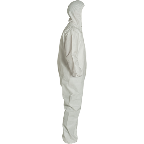 ProShield&reg; 60 Coveralls, Small, White, Microporous Haskins Industrial Inc.
