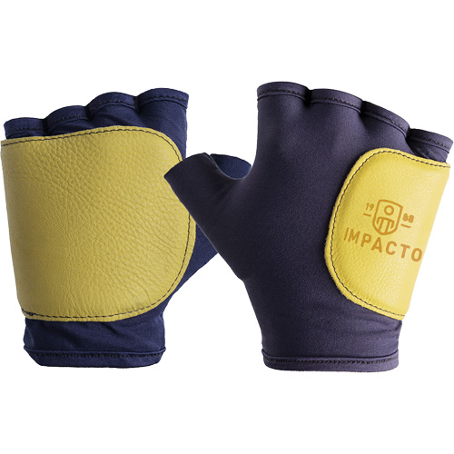 Palm and Side Impact Glove Liner-Right, X-Small, Grain Leather Palm, Slip-On Cuff Haskins Industrial Inc.