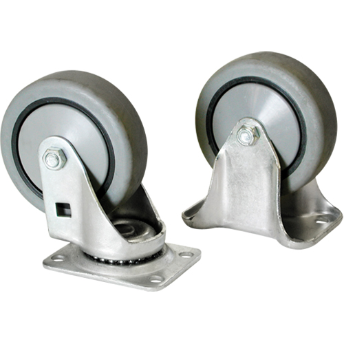 Extra Large Tote with 4" Wheels, 223 US gal. Capacity Haskins Industrial Inc.