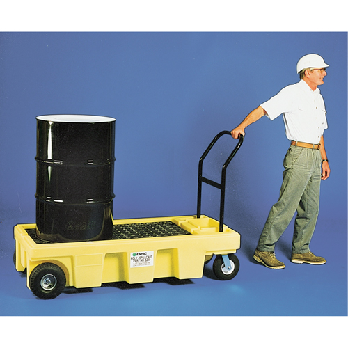 Poly-Spillcart Cart ATC, 66.5" L x 29" W x 46.9" H, 57 US gal. Spill Cap. Haskins Industrial Inc.
