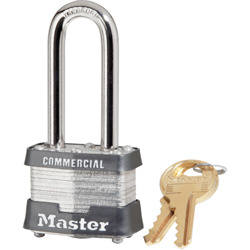 Pin Tumbler Padlock, Keyed Alike, Laminated Steel, 1-9/16" Width Haskins Industrial Inc.