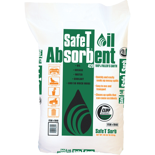 Safe T Sorb&reg; Premium Oil Absorbent Haskins Industrial Inc.