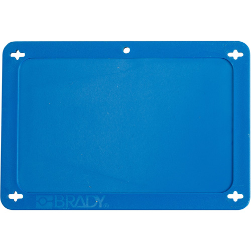 &eacute;tiquette vierge pour vanne, Plastique, 4-3/4" la x 3-1/4" h Haskins Industrial Inc.