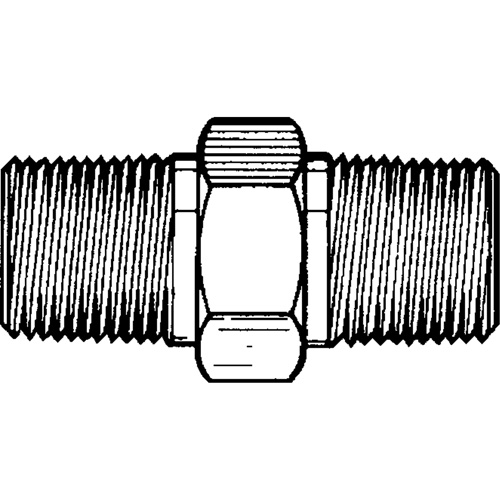 Male Hex Nipple, Brass Haskins Industrial Inc.