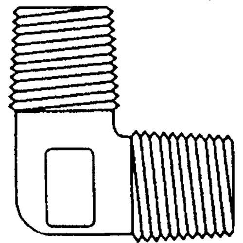 Male Pipe Elbow 90 Haskins Industrial Inc.