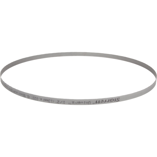 Univerz Portable Band Saw Blade, Bi-Metal, 44-7/8" L x 1/2" W x 0.020" Thick, 14-18 TPI Haskins Industrial Inc.