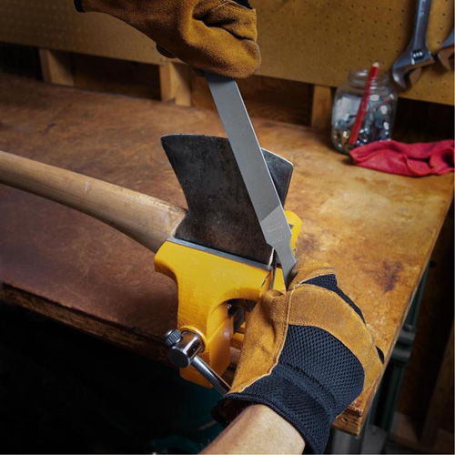 Sharpening File, Flat, 8", Single/Double Haskins Industrial Inc.