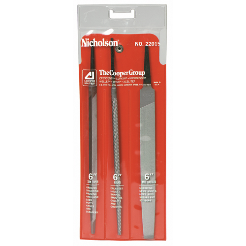 Jeu de limes pour usage g&eacute;n&eacute;ral, 3 pi&egrave;ces Haskins Industrial Inc.