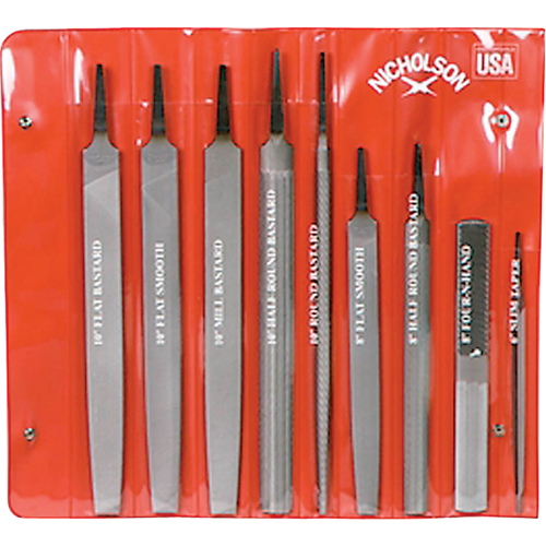 9-Piece Maintenance File Set, 9 Pcs Haskins Industrial Inc.