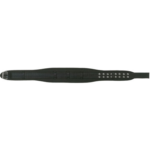 5" Wide Padded Comfort Belt, Canvas, Black Haskins Industrial Inc.
