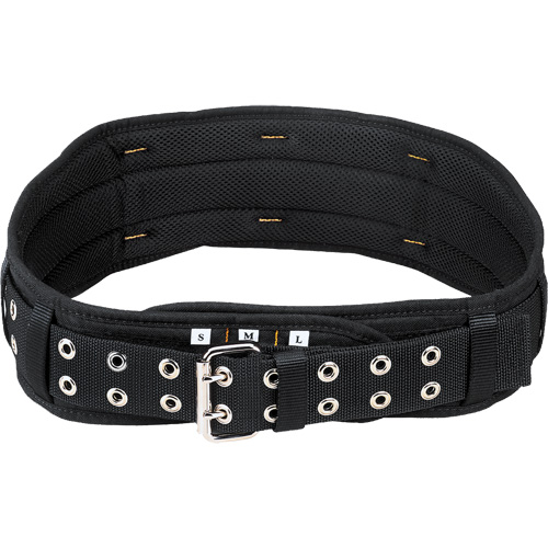 5" Wide Padded Comfort Belt, Nylon, Black Haskins Industrial Inc.