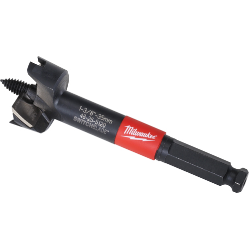Forets autoaliment&eacute;s Switchblade, 1-3/8", Tige 7/16" hexagonal Haskins Industrial Inc.