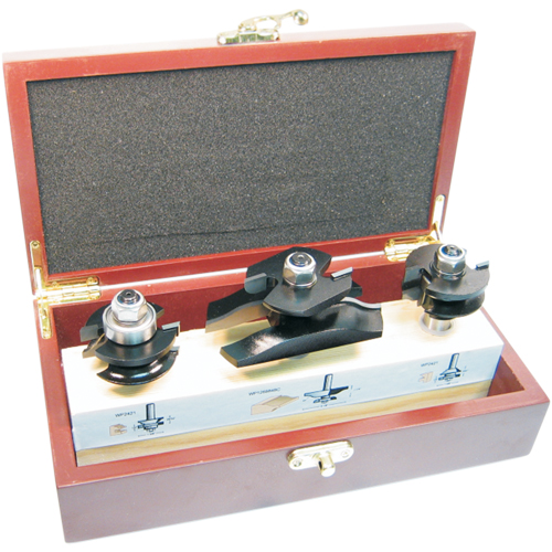 Jeux de fraises &agrave; doucine pour cabinets avec coupe arri&egrave;re, 2 cannelures Haskins Industrial Inc.