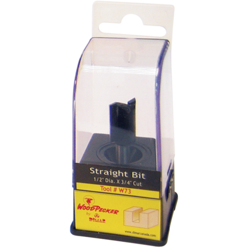 Woodpecker Carbide Bits, 3/16" Dia., 1/2" H, 1-7/8" L, 1/4" Shank Haskins Industrial Inc.