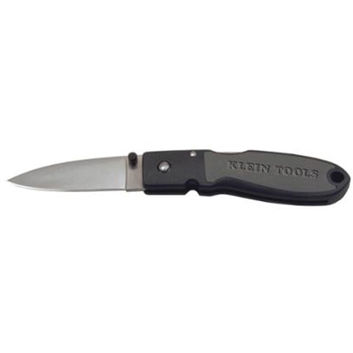 Lightweight Knife with Drop Point Blade, 2-3/4" Blade, Stainless Steel Blade, Nylon Resin Handle Haskins Industrial Inc.
