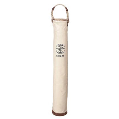 Sac pour tuyaux de ligne, 48" h, Toile, Brun/Naturel Haskins Industrial Inc.