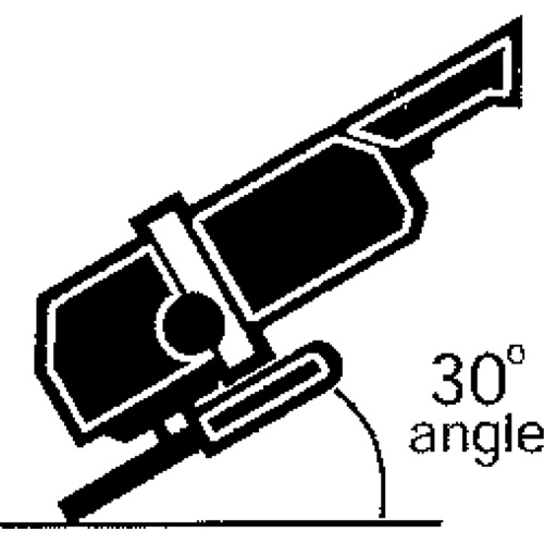 Meule rapide A24N, 6" x 1/4", Arbre 7/8", Oxyde d'aluminium, Type 27 Haskins Industrial Inc.