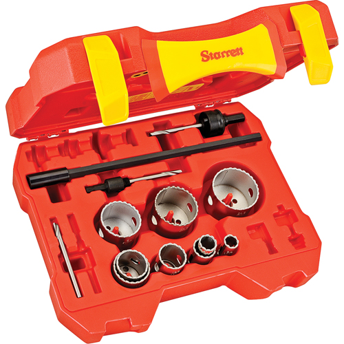 General Purpose Hole Saw Kits, 13 Pieces Haskins Industrial Inc.