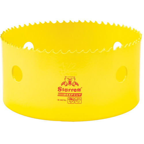 Bi-Metal Holesaw - 4-1/2", 4-1/2", 2" Depth of Cut, Bi-Metal Haskins Industrial Inc.