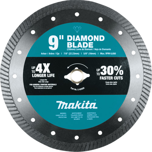 Lame diamant turbo Haskins Industrial Inc.