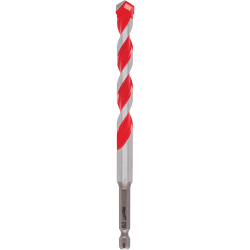 Shockwave Reduced Shank Hammer Drill Bit, 7/16", Carbide, 4" Flute Haskins Industrial Inc.