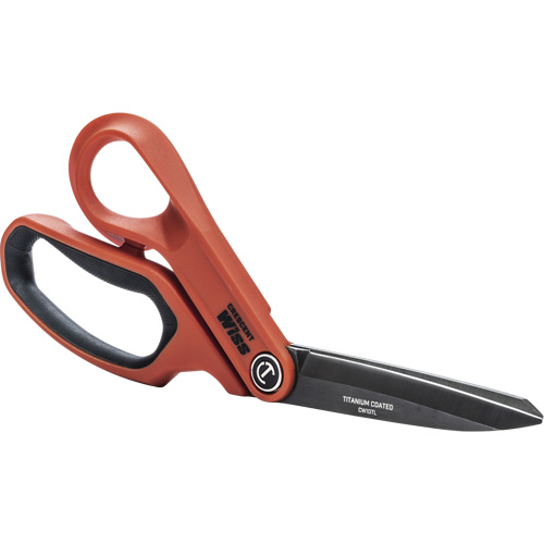 Cisaille pour ouvrier professionnel, 10", Poign&eacute;e Anneaux Haskins Industrial Inc.