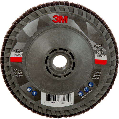 769F Quick Change Flap Disc, 4-1/2" x 5/8"-11, Type 29, 80+ Grit, Ceramic Haskins Industrial Inc.