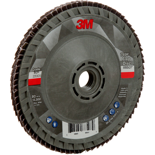 769F Quick Change Flap Disc, 4-1/2" x 5/8"-11, Type 29, 80+ Grit, Ceramic Haskins Industrial Inc.