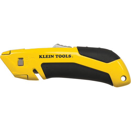 Self-Retracting Utility Knife, Steel, Cushion Handle Haskins Industrial Inc.