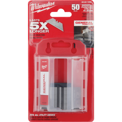 General Purpose Utility Blades with Dispenser, Single Style Haskins Industrial Inc.