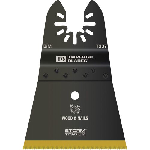 Lame en titane pour bois et clous Storm One Fit Haskins Industrial Inc.