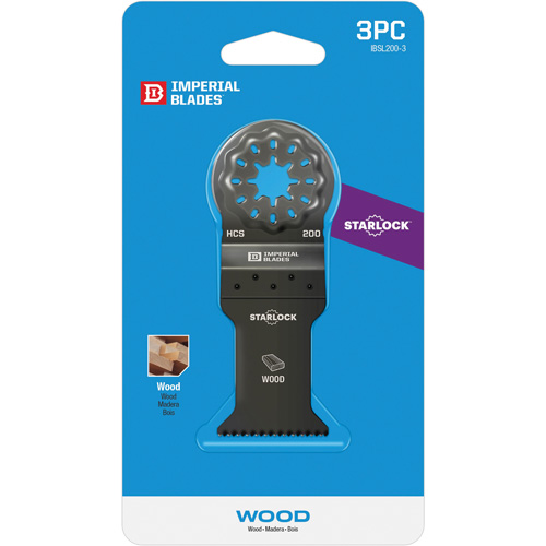 Lames standards pour le bois 1-3/8" Starlock Haskins Industrial Inc.