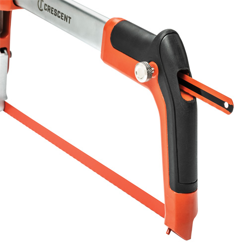 Fast Tension Hacksaw with Dual Material Handle, 12", Ergonomic Handle Haskins Industrial Inc.