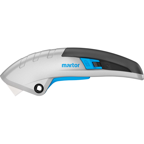 Secupro Martego Retractable Safety Knife, 9 mm, Ceramic, Heavy-Duty, Aluminum Handle Haskins Industrial Inc.