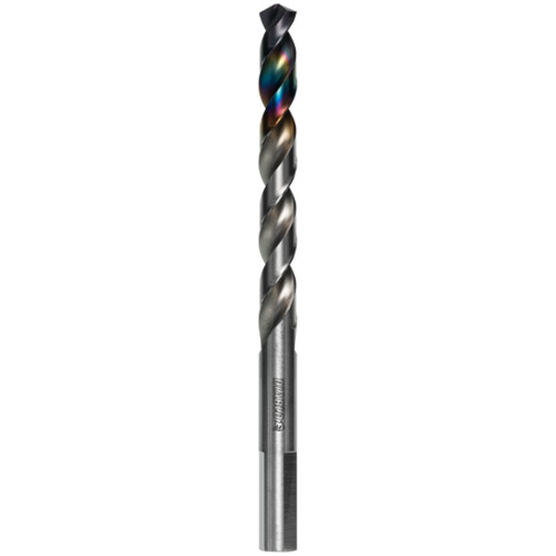 Metal Demon Drill Bit for Mild, Hardened and Stainless Steels, 3/8", 3-2/5" Flute, 130° Point Haskins Industrial Inc.