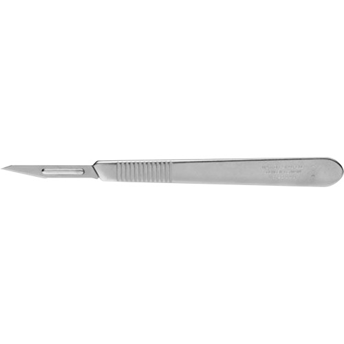 Petit scalpel GRAFIX avec pointe pro&eacute;minente, Lame M&eacute;tal Haskins Industrial Inc.