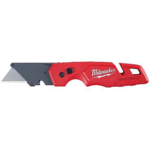 FASTBACK Folding Utility Knife, Metal Handle Haskins Industrial Inc.