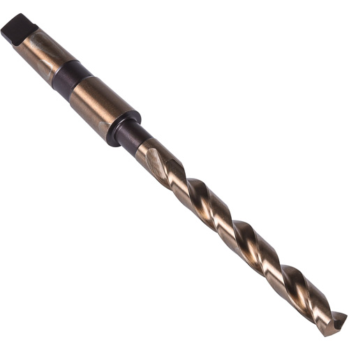 Heavy Duty Taper Shank Drill Bit, 9/16", High Speed Cobalt, 4-7/8" Flute, 135° Point Haskins Industrial Inc.