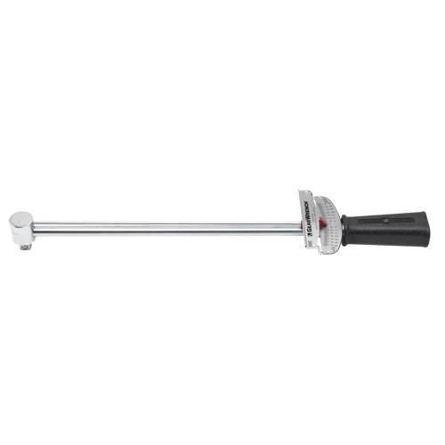 Beam Torque Wrench, Click, 1/2" Square Drive, 0 - 150 ft-lbs. Haskins Industrial Inc.