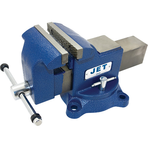 JSV-6HD &eacute;tau robuste avec base pivotante de 6", Largeur des m&acirc;choires 4", Profondeur de la gorge 4" Haskins Industrial Inc.