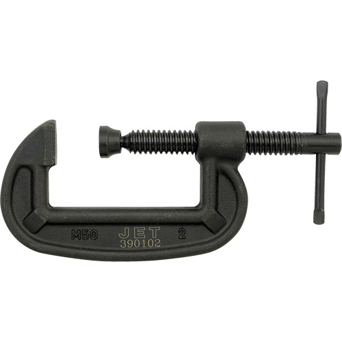 Heavy-Duty C-Clamp, 2" (50.8 mm) Capacity, 1" (25.4 mm) Throat Depth Haskins Industrial Inc.
